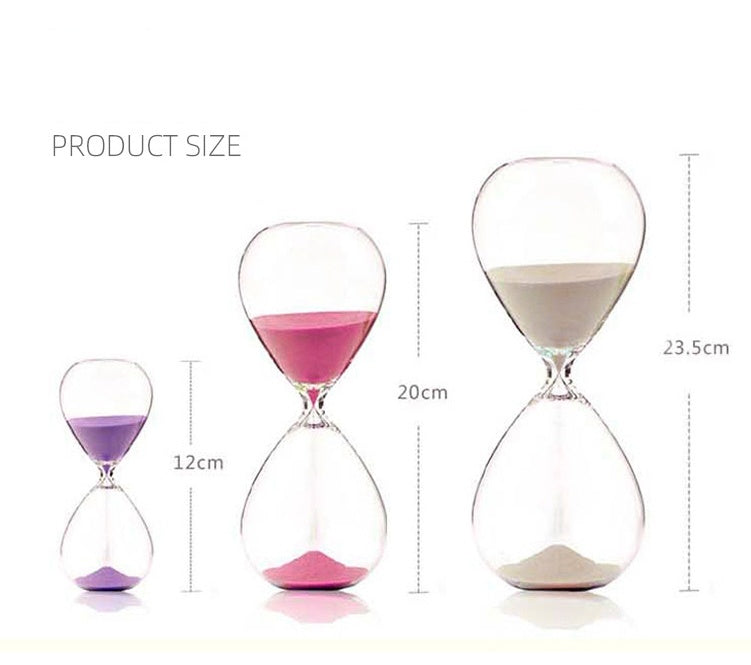 Elegant Sand Timer - 60-Minute Hourglass Decor