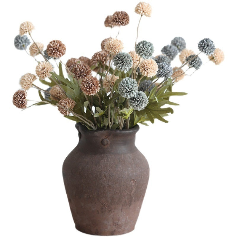 Elegant Dandelion Floral Arrangement - Autumn Decor