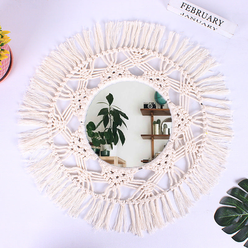 Handcrafted Acrylic Nesting Wall Mirror - Elegant Decor