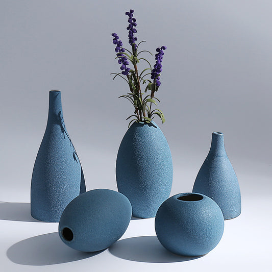 Nordic Ceramic Vase - Elegant Home Decor Accent