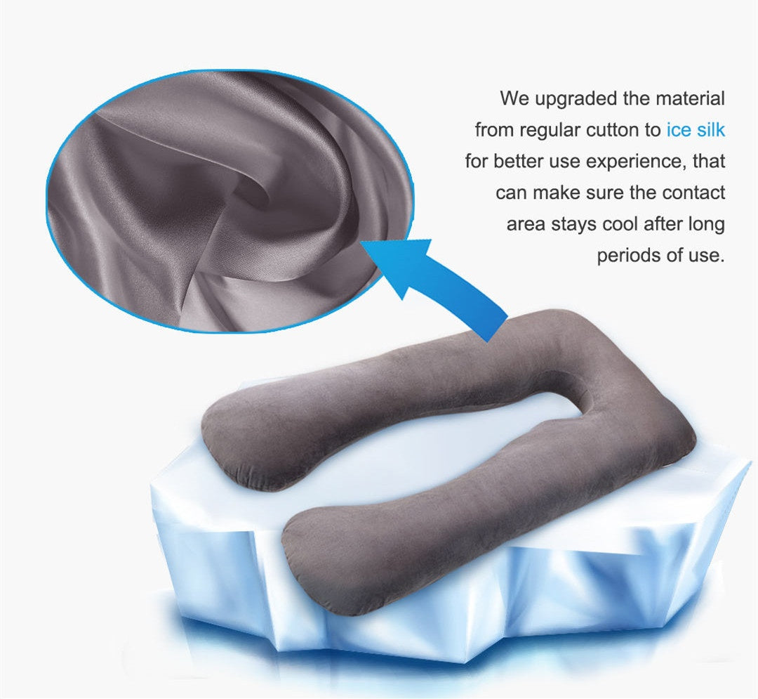 U-Shaped Maternity Pillow - Ultimate Comfort for Moms
