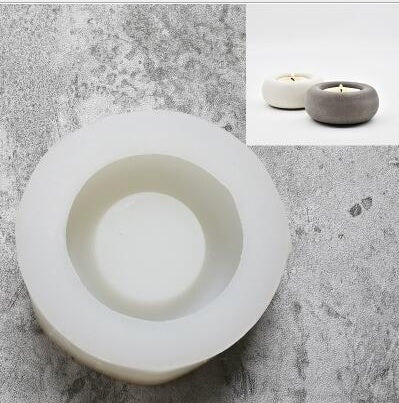 Stylish Cobblestone Candlestick - Elegant Home Decor