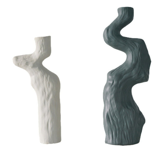 Elegant Ceramic Vase - Perfect for Dried Flowers