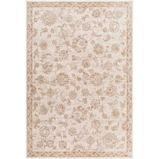 Jamell Traditional Cream Area Rug-0