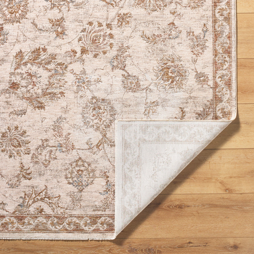 Jamell Traditional Cream Area Rug-4