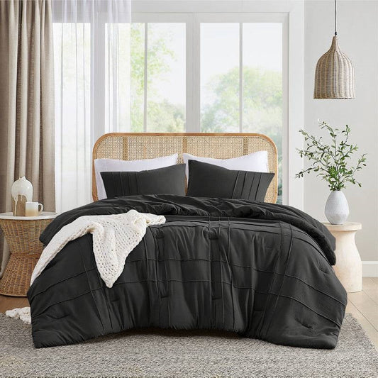 Premium King Size Microfiber Comforter Set - Cozy & Stylish