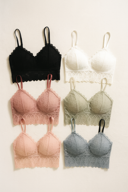Everyday Lace Push-Up Bra & Brief Set