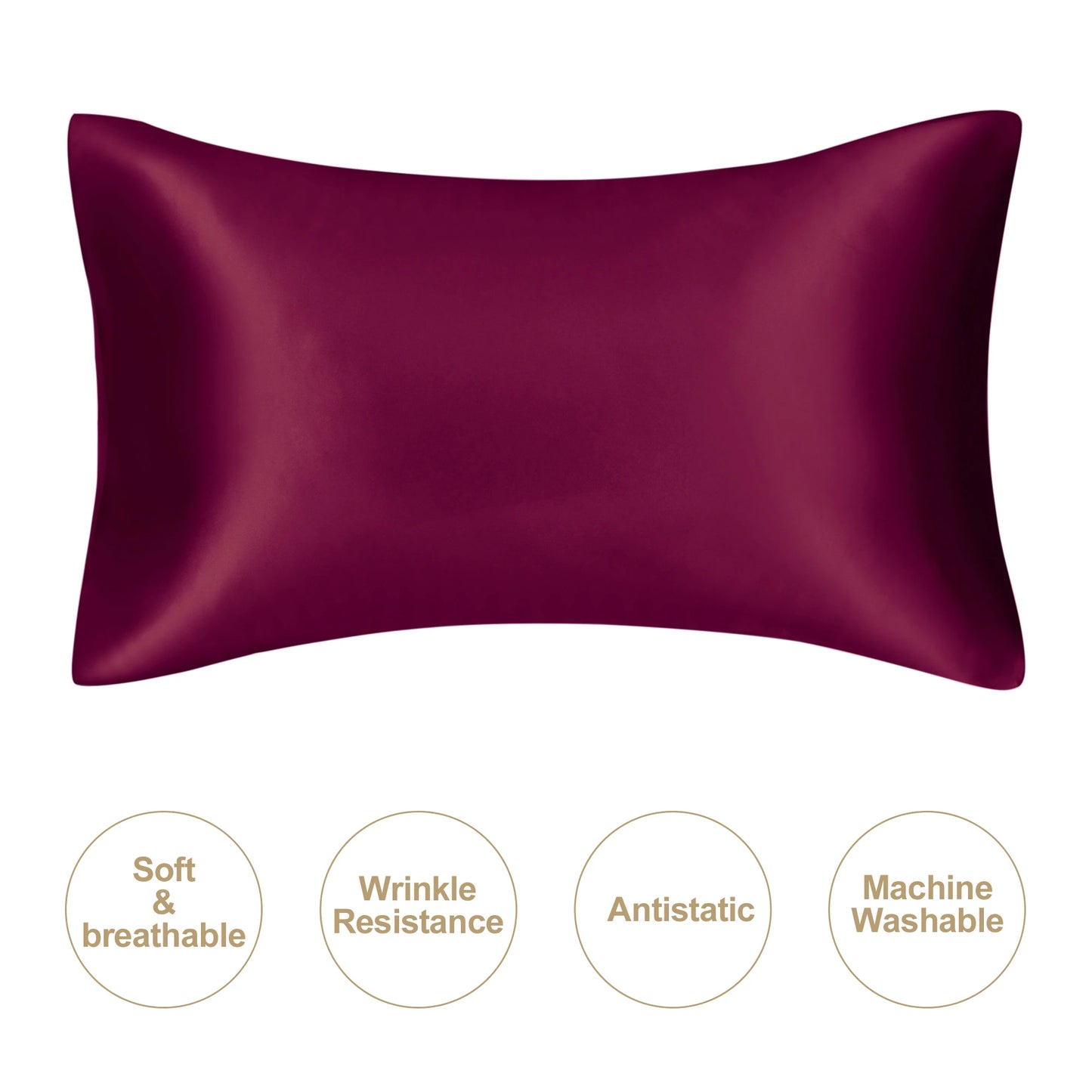Silk Pillowcase - Protects Skin & Hair Overnight