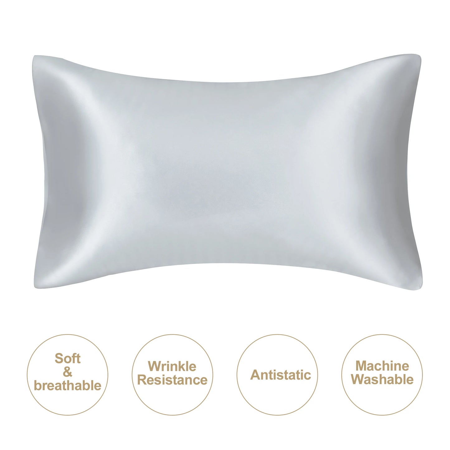 Silk Pillowcase - Protects Skin & Hair Overnight