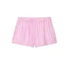 Striped Pajama Shorts - Breathable & Comfortable