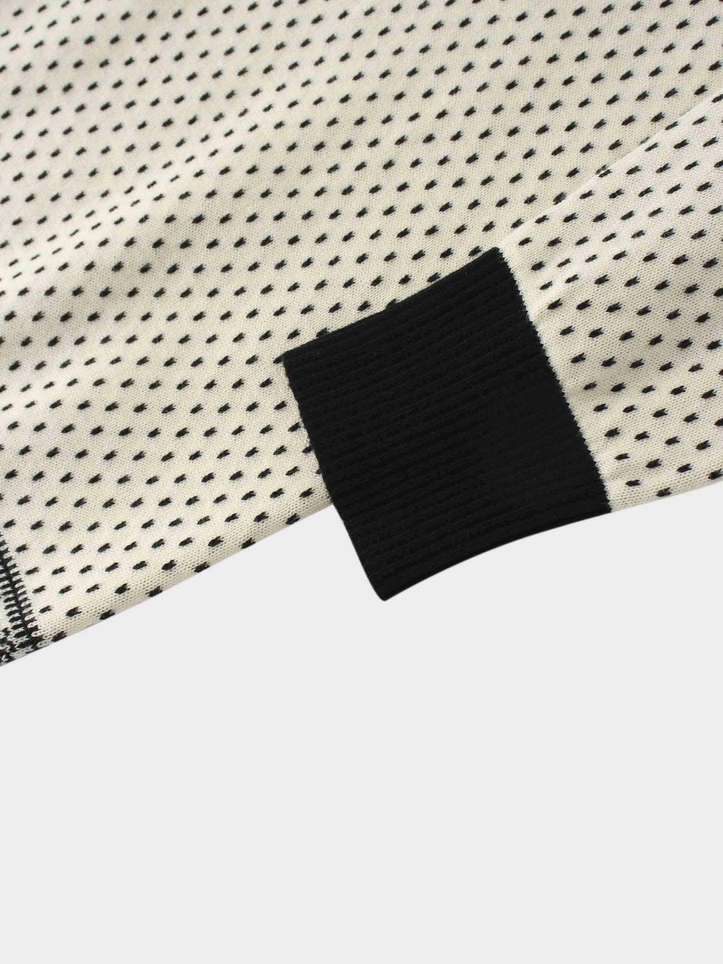 Designed Sweater-Black Combo Print