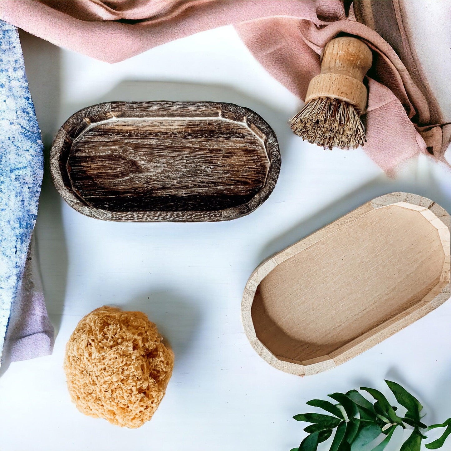 Rustic Wooden Tray - Ideal for Home Organization