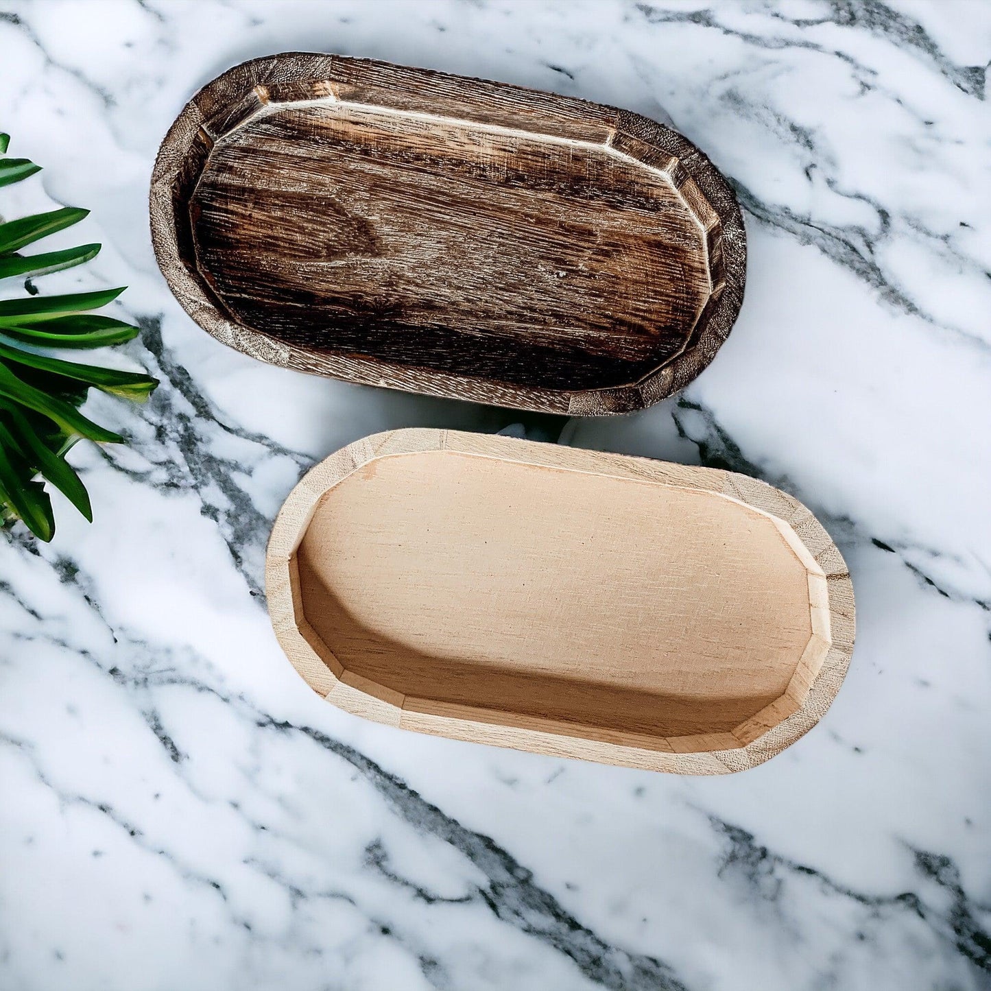 Rustic Wooden Tray - Ideal for Home Organization