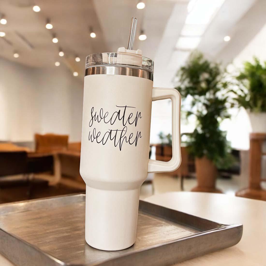 Sweater Weather Insulated Mug - 40oz Travel Companion