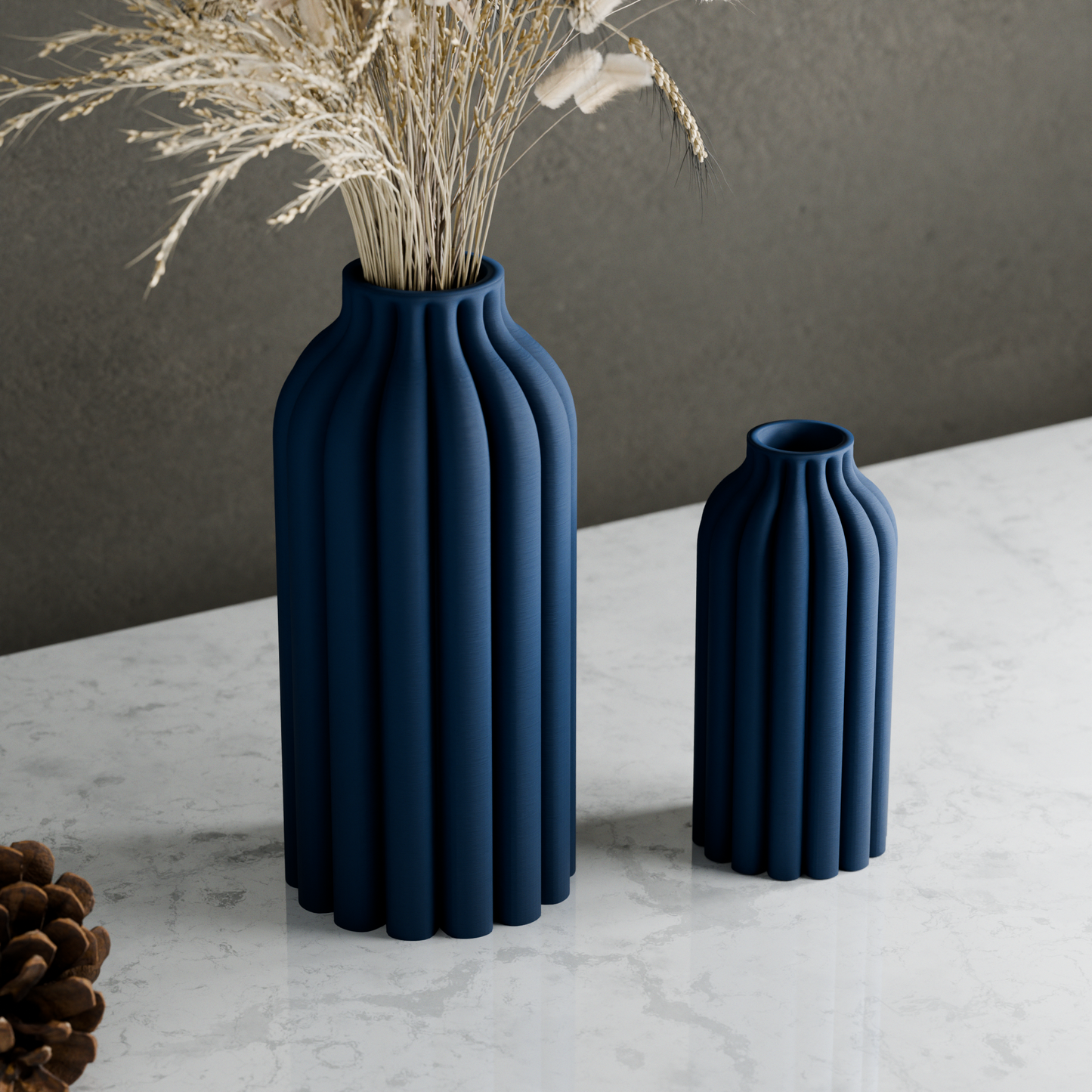 Elegant Pillar Vase - Timeless Design for Any Space
