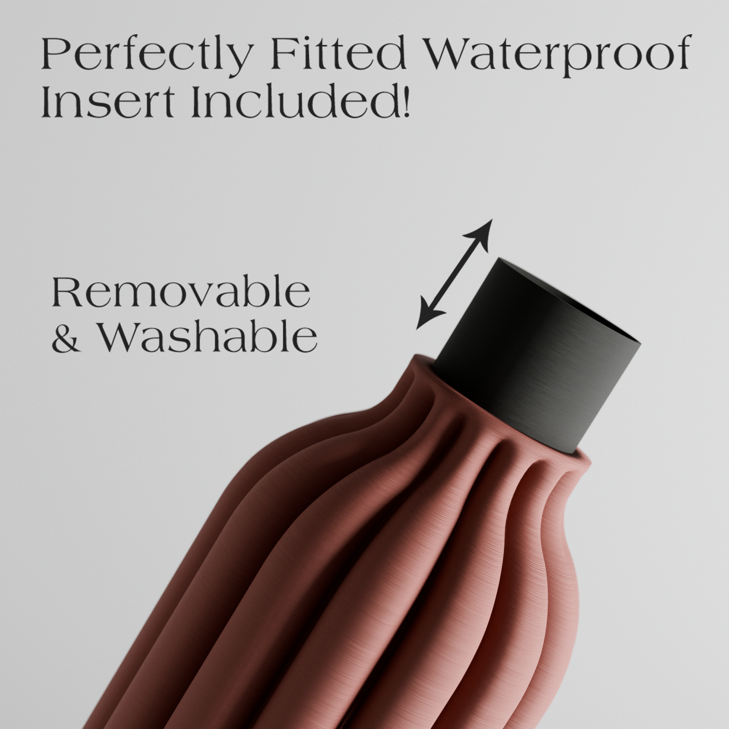 Elegant Pillar Vase - Timeless Design for Any Space