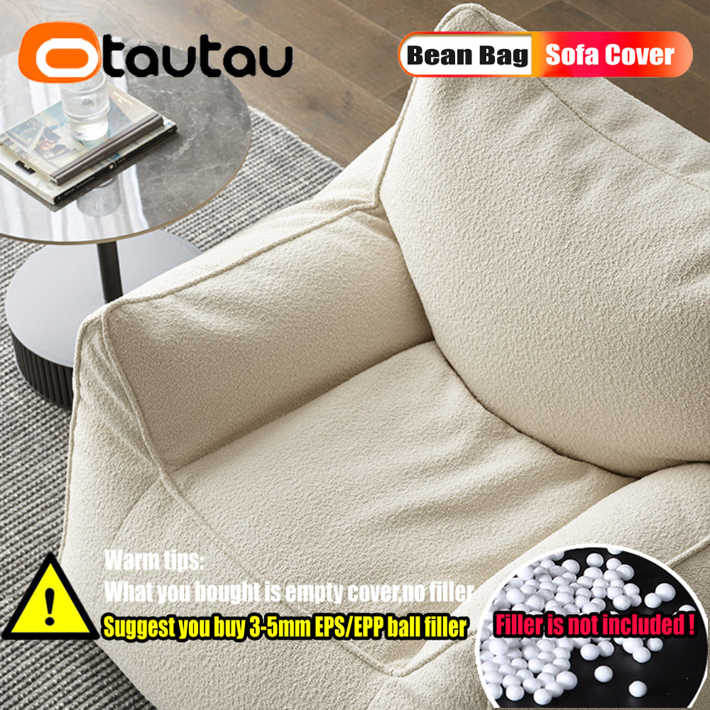 Waterproof Pouf Cover - Perfect for Outdoor Relaxation