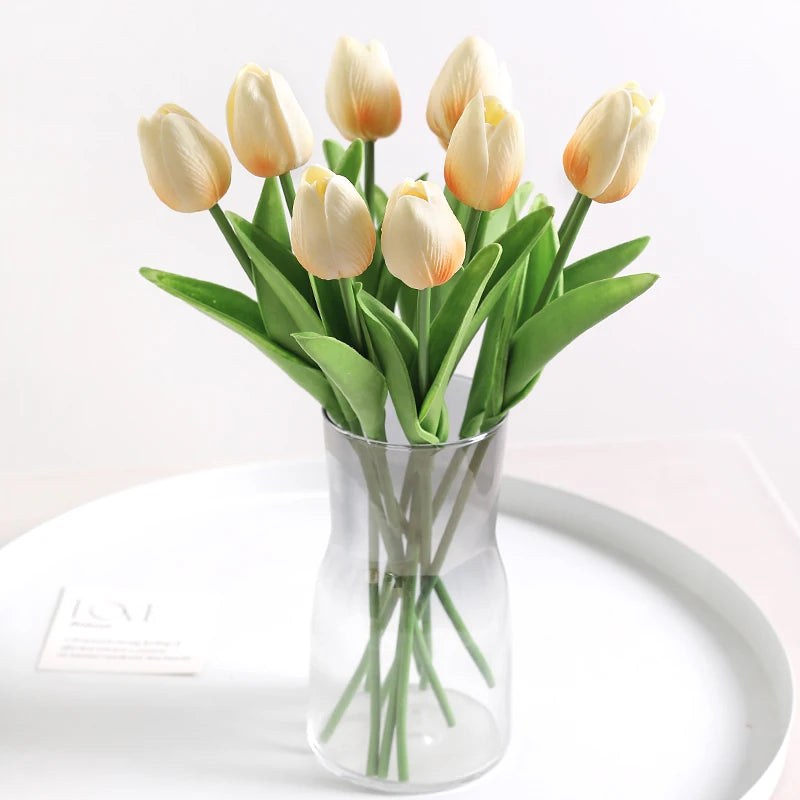 Lifelike Tulip Bouquet - Perfect for Any Occasion