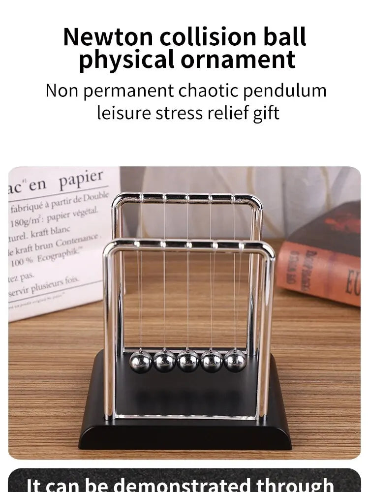 Newton's Cradle - Stress Relief & Physics Education Toy