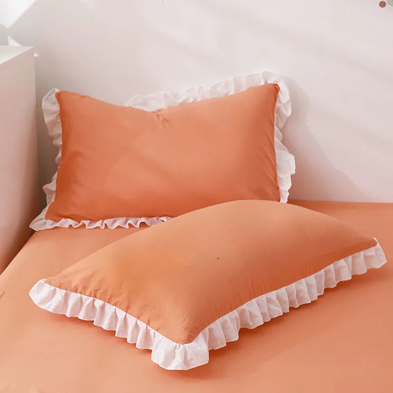 Ruffled Pillowcases - Soft & Stylish for All Ages