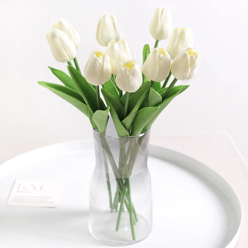 Lifelike Tulip Bouquet - Perfect for Any Occasion