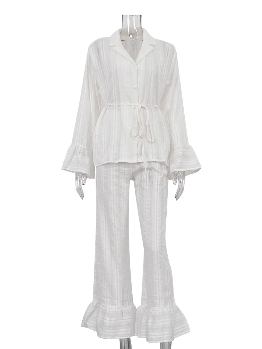 Cozy Women’s 2-Piece Nightgown Set for Relaxation