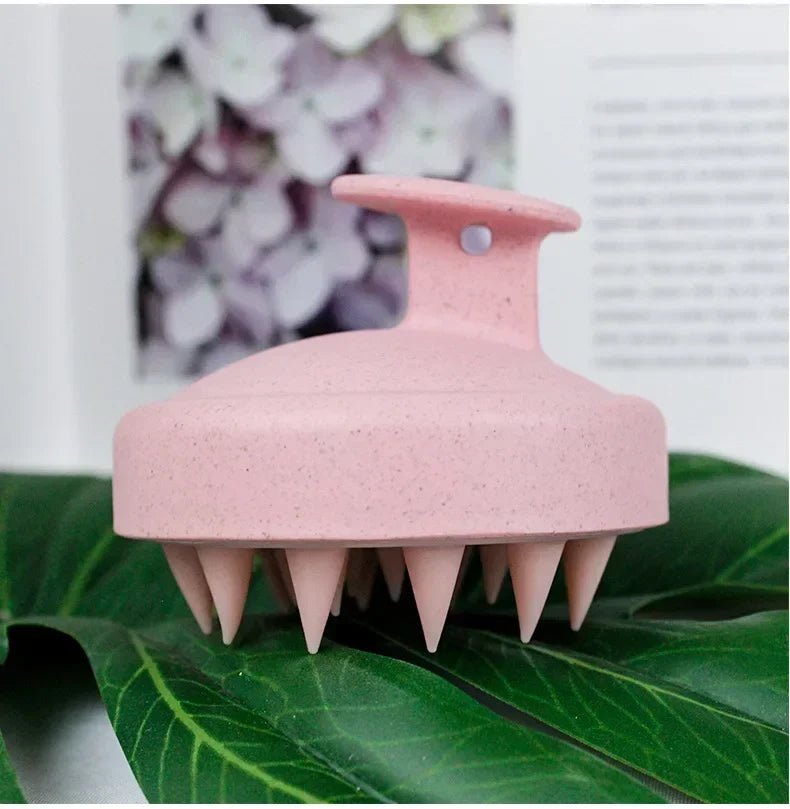 Scalp Massage Brush - Relaxing Wet & Dry Cleansing