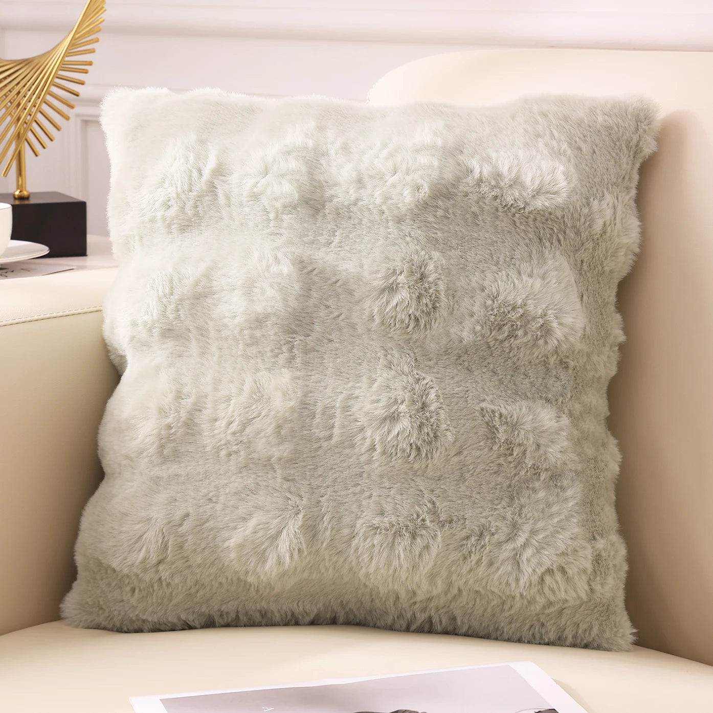 Faux Fur Cushion Covers - Soft & Stylish for Home Decor