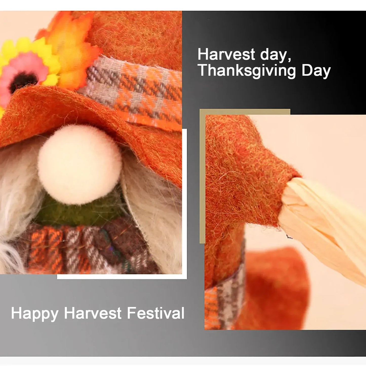 Autumn Gnome Decor - Charming Seasonal Home Accent