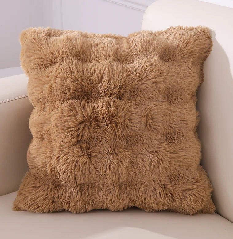 Faux Fur Cushion Covers - Soft & Stylish for Home Decor