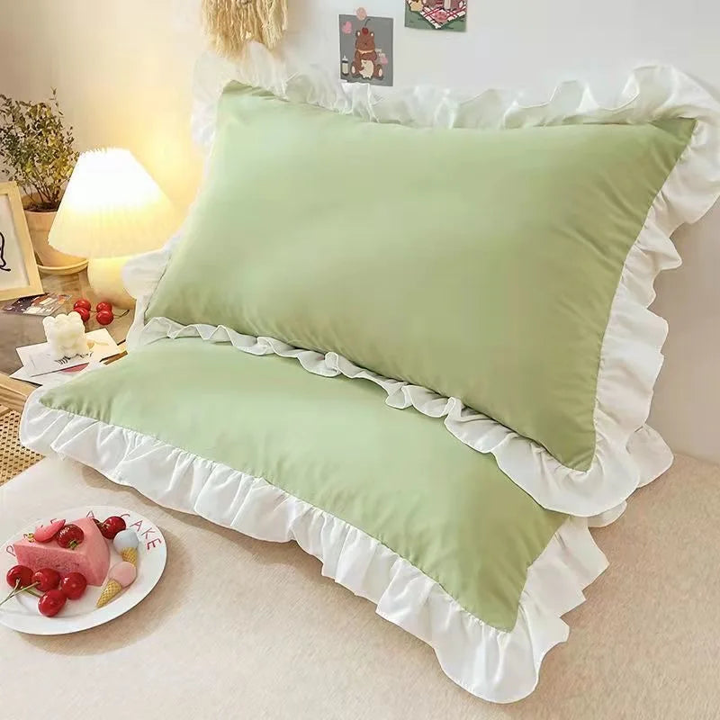 Ruffled Pillowcases - Soft & Stylish for All Ages