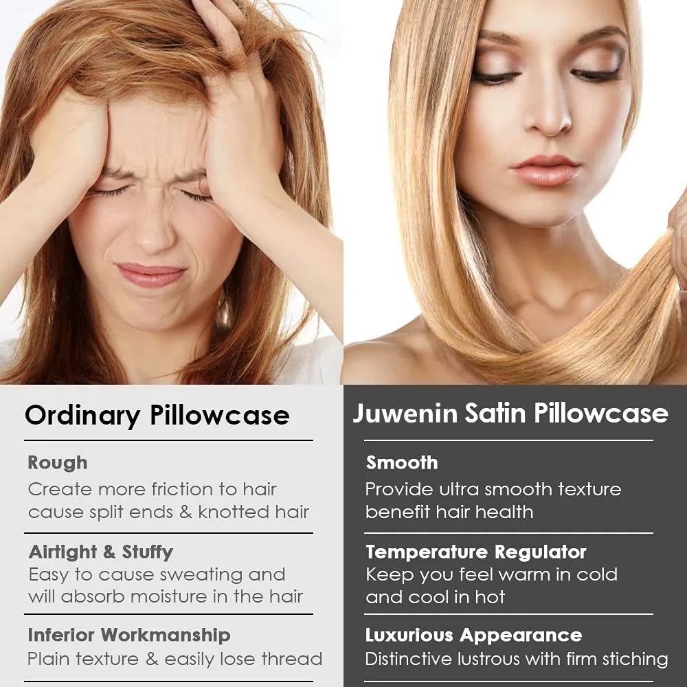 Silk Pillowcase - Protects Skin & Hair Overnight