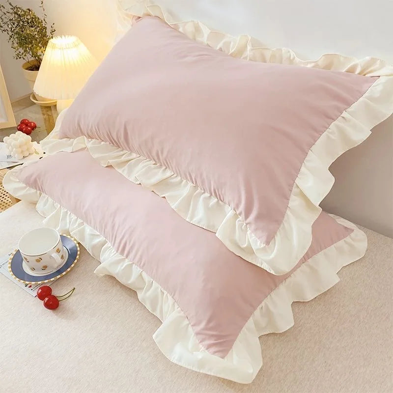 Ruffled Pillowcases - Soft & Stylish for All Ages