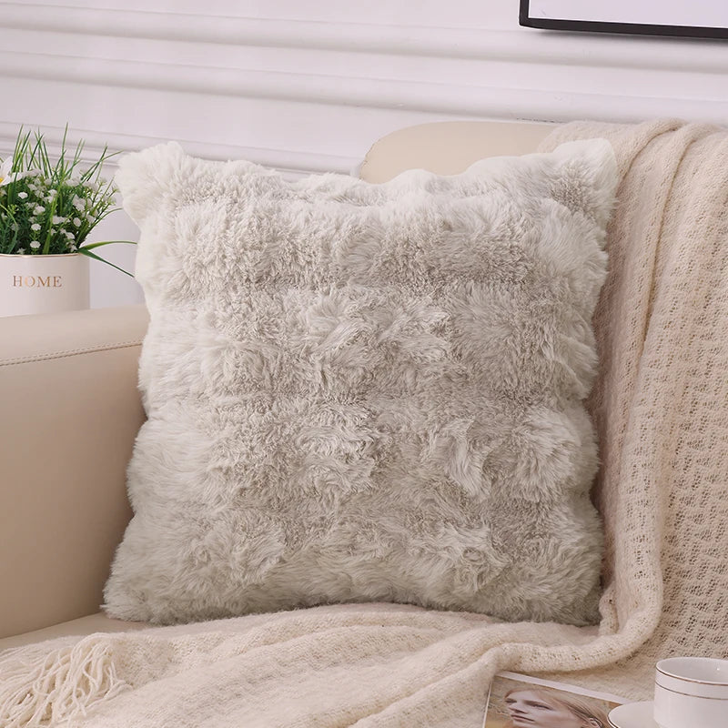 Faux Fur Cushion Covers - Soft & Stylish for Home Decor
