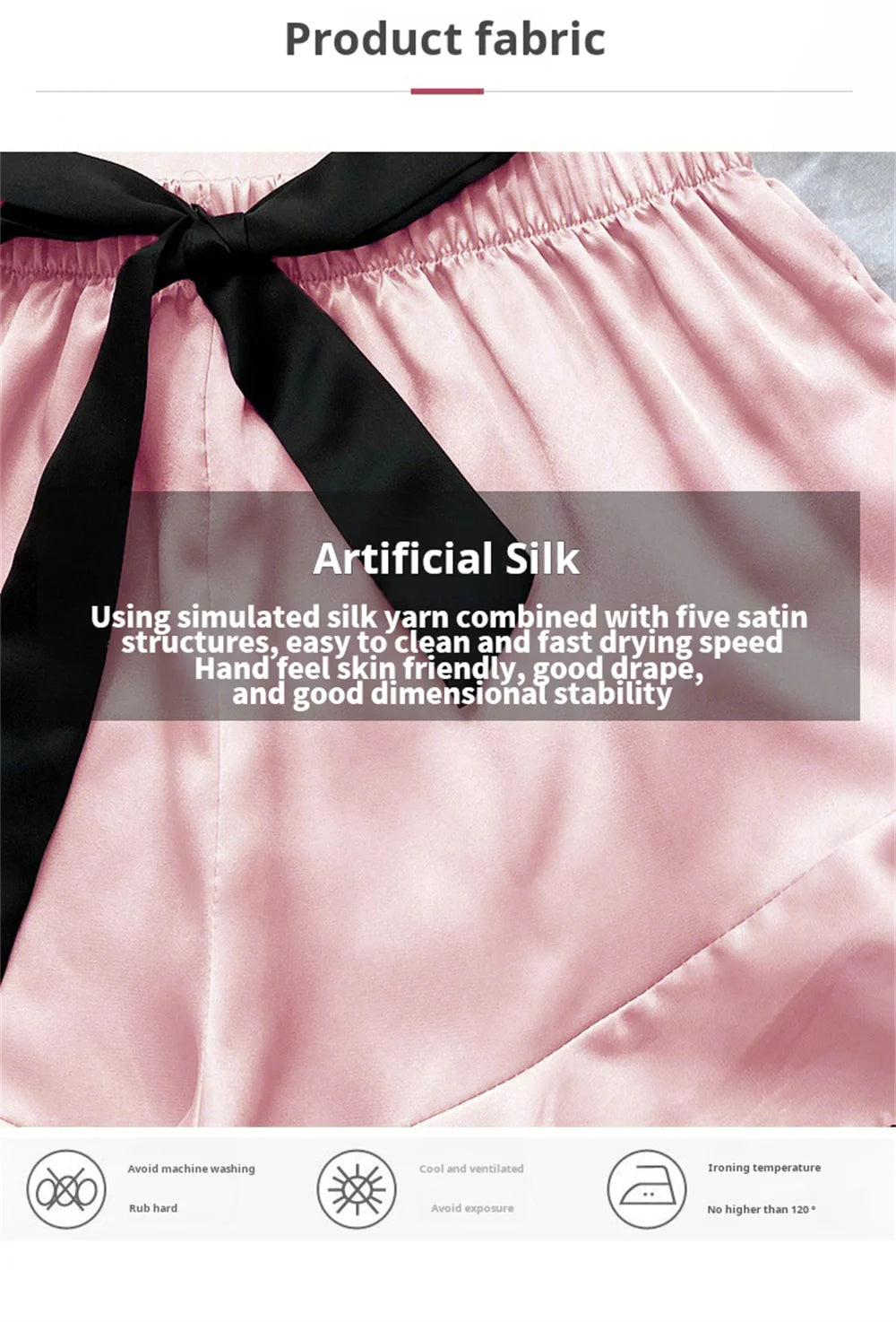 Breathable Satin Pajama Set - Chic & Comfortable