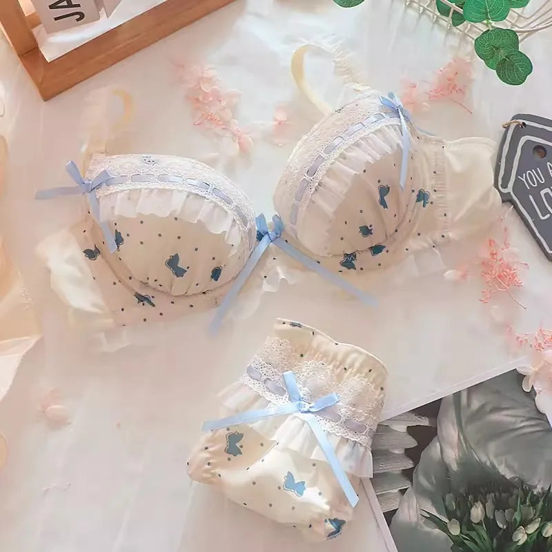 Comfortable Adjustable Bra Set - No Underwire Support