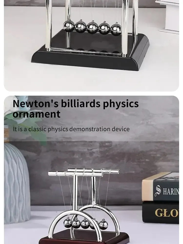 Newton's Cradle - Stress Relief & Physics Education Toy