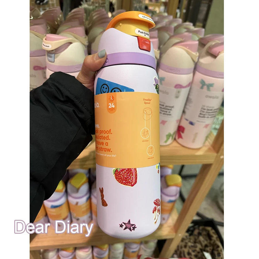 Insulated Stainless Steel Water Bottle - Travel Ready