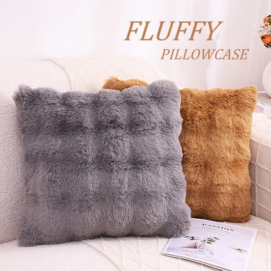 Faux Fur Cushion Covers - Soft & Stylish for Home Decor