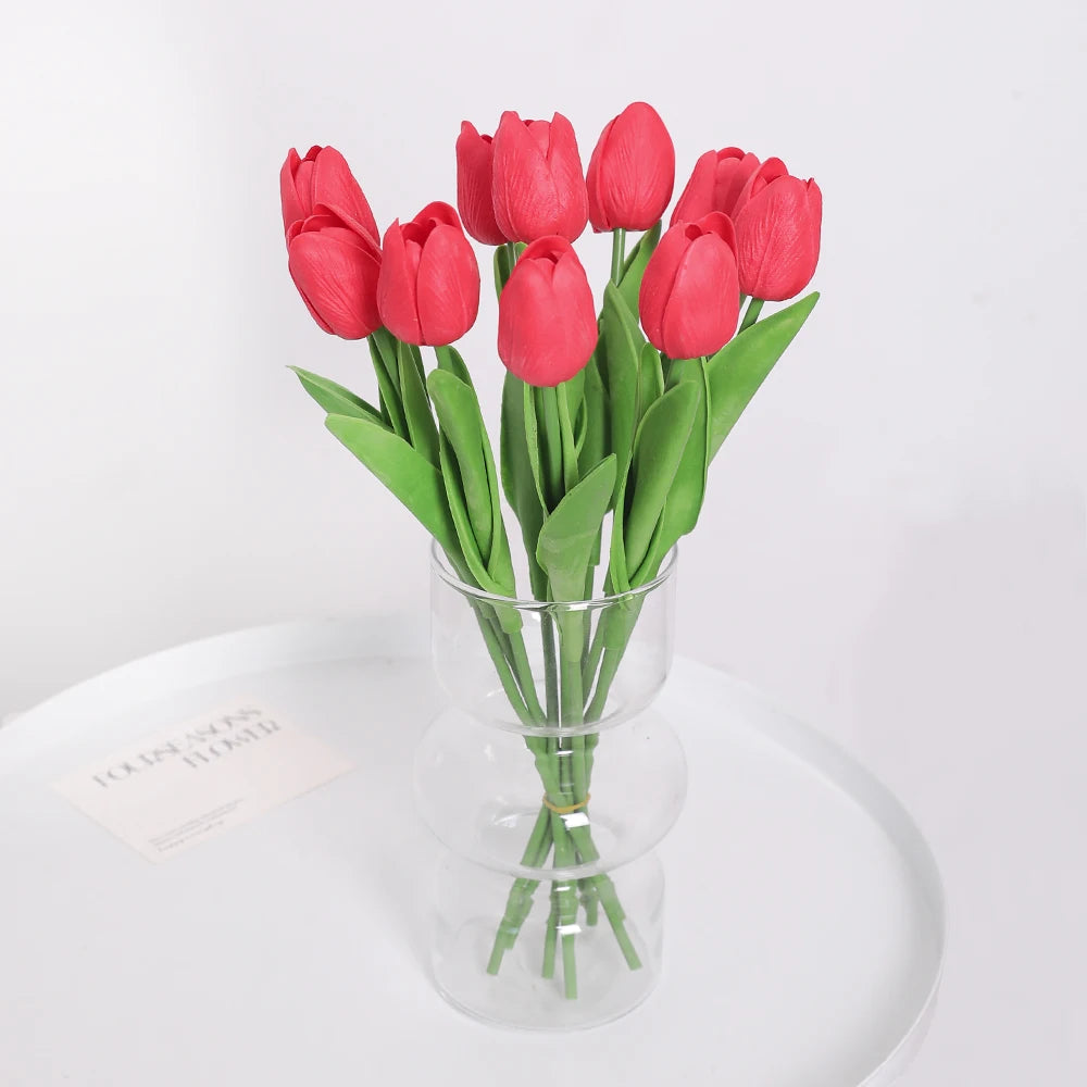 Lifelike Tulip Bouquet - Perfect for Any Occasion
