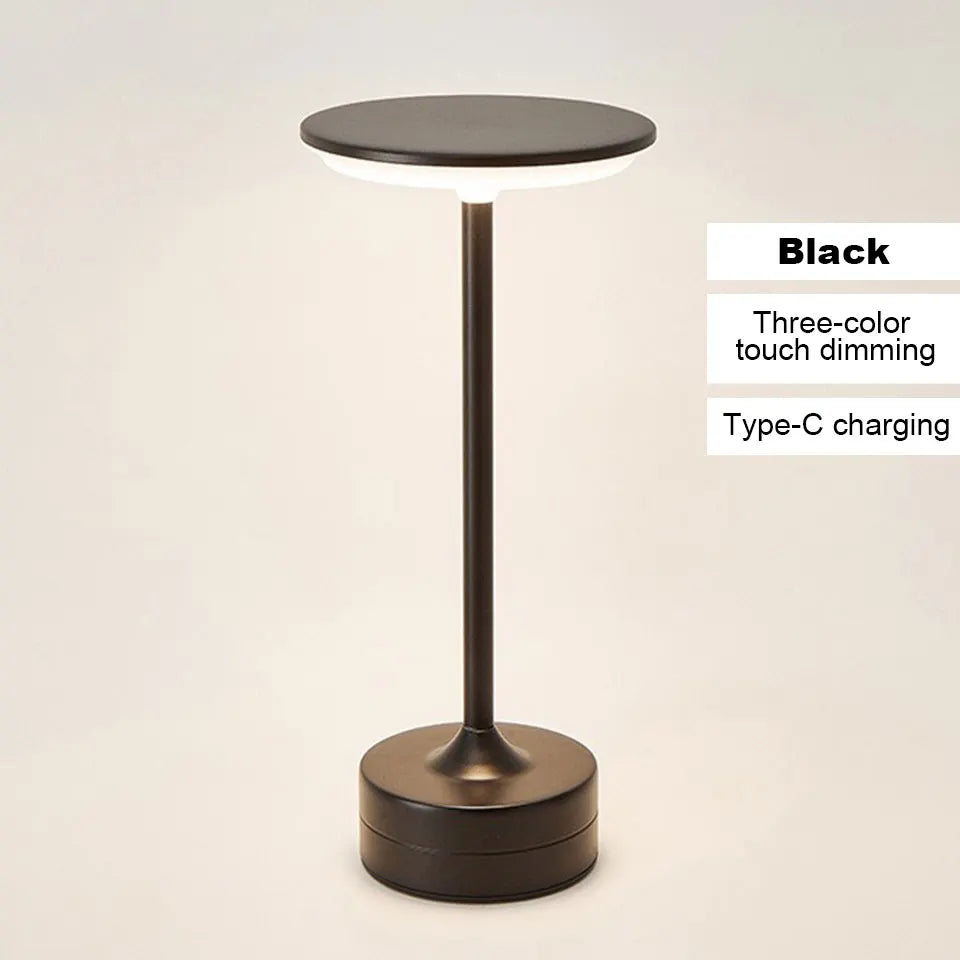Touch Sensor LED Table Lamp - Rechargeable & Stylish