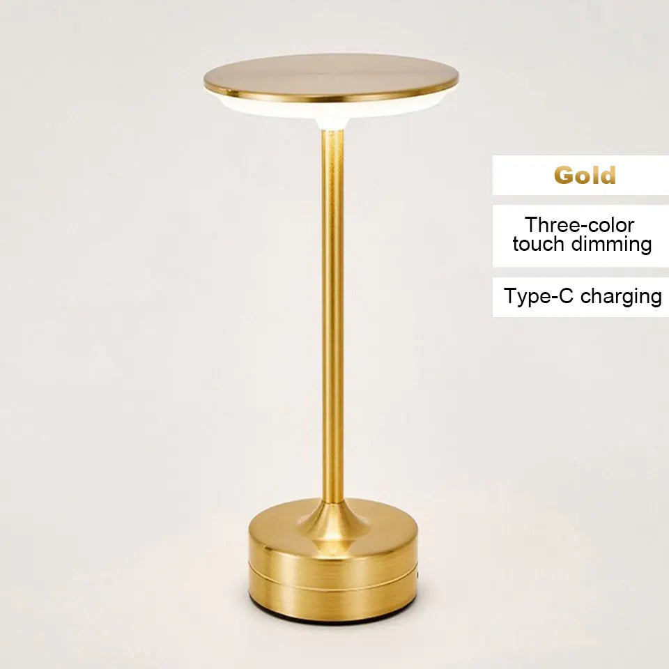 Touch Sensor LED Table Lamp - Rechargeable & Stylish