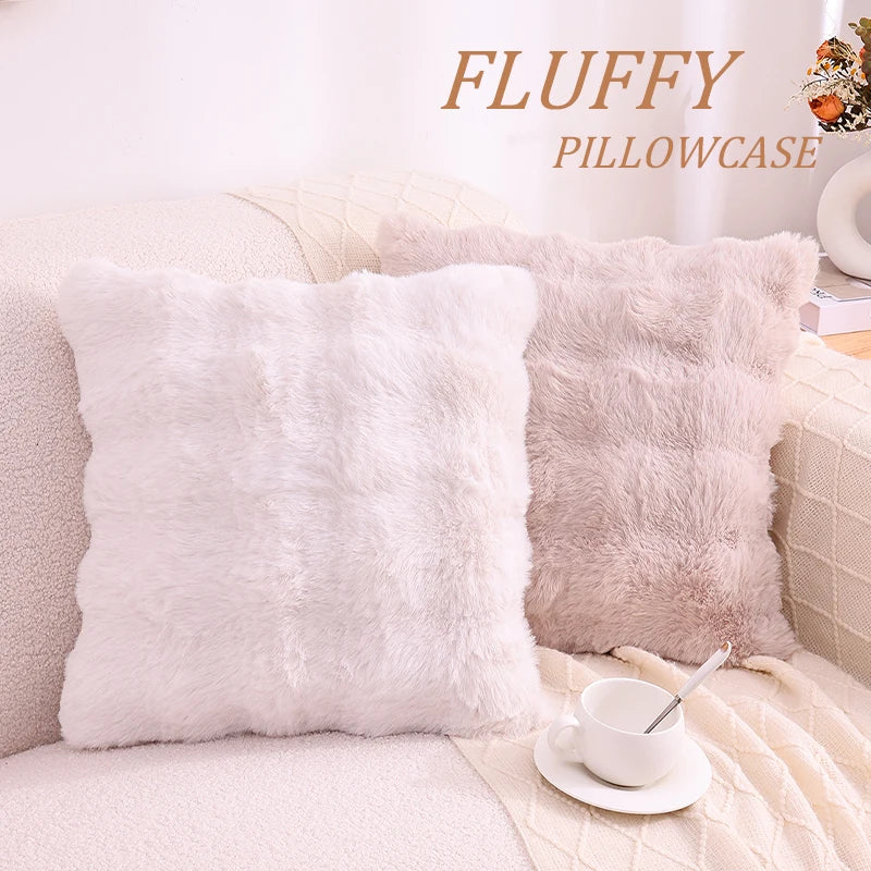 Faux Fur Cushion Covers - Soft & Stylish for Home Decor
