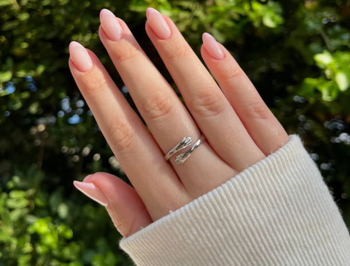 "Always With You" Hugging Arms Adjustable Ring