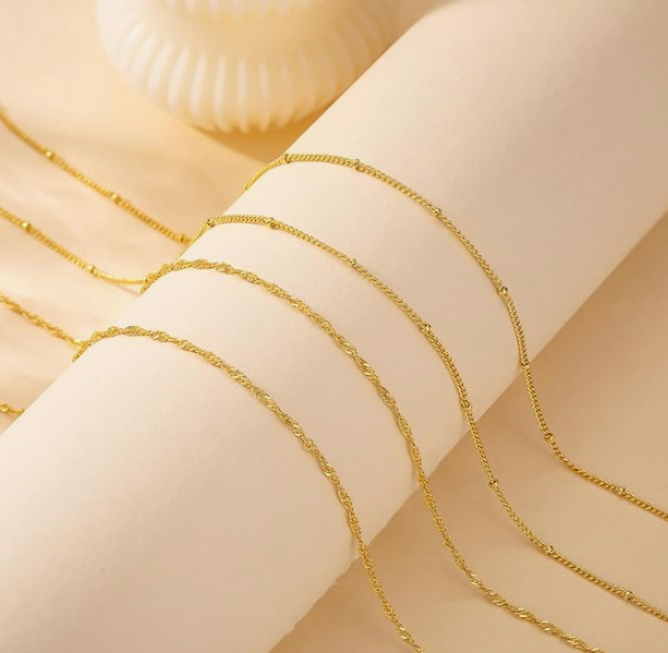 Bead & Rope Double Waist Chain