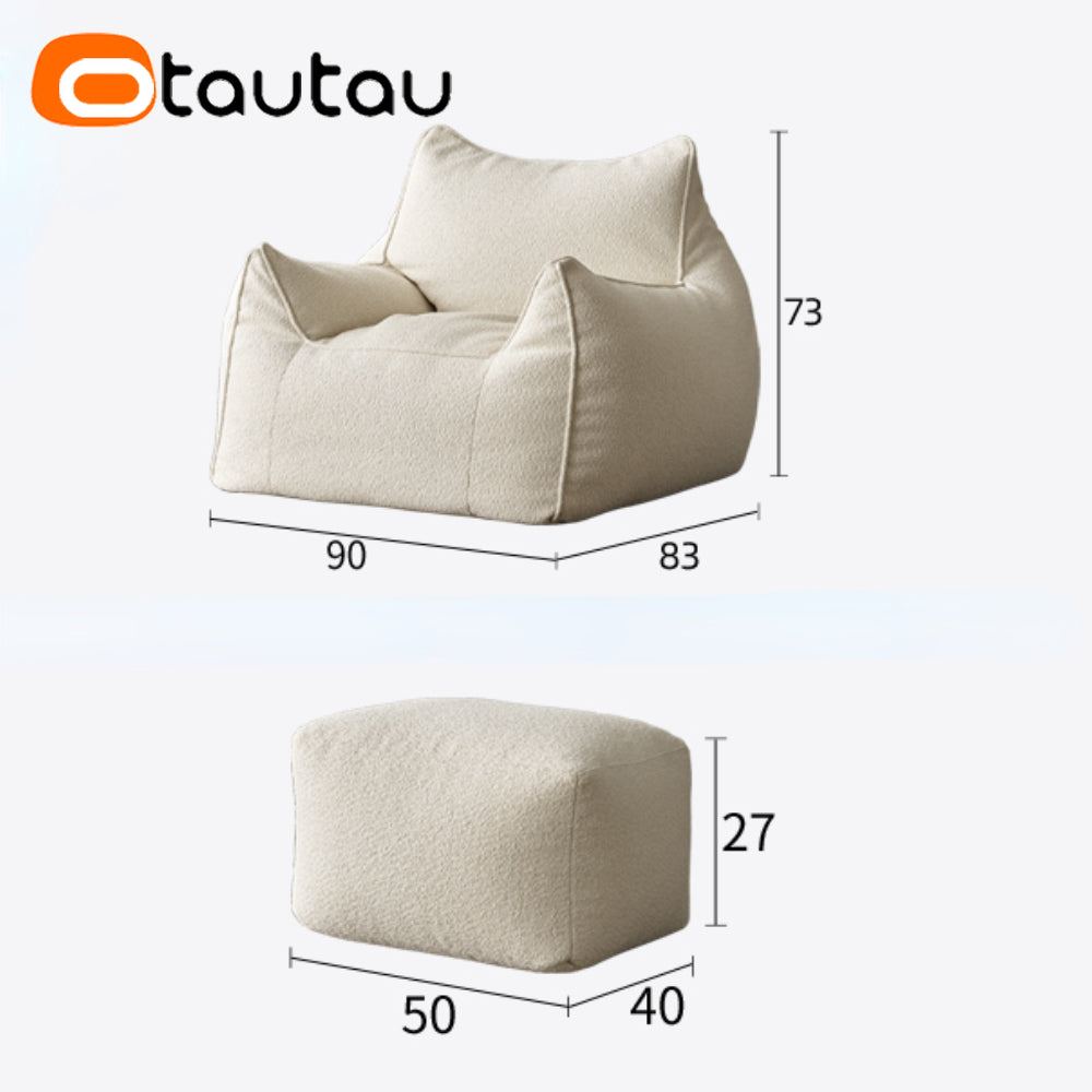 Waterproof Pouf Cover - Perfect for Outdoor Relaxation
