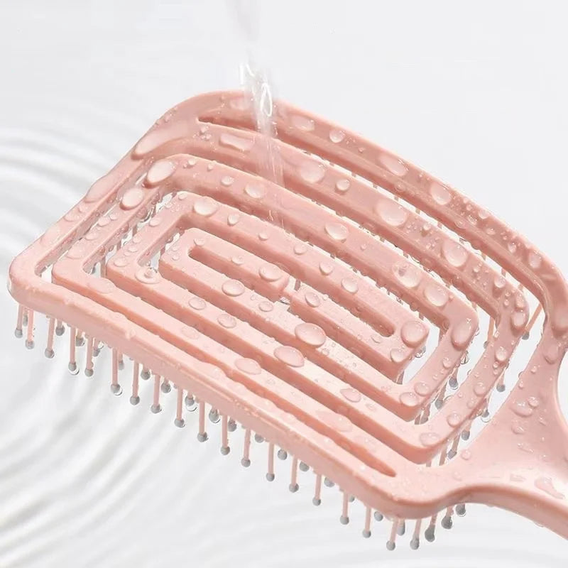 Hollow Out Scalp Massage Comb - Effortless Detangling
