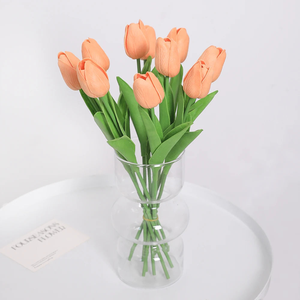 Lifelike Tulip Bouquet - Perfect for Any Occasion