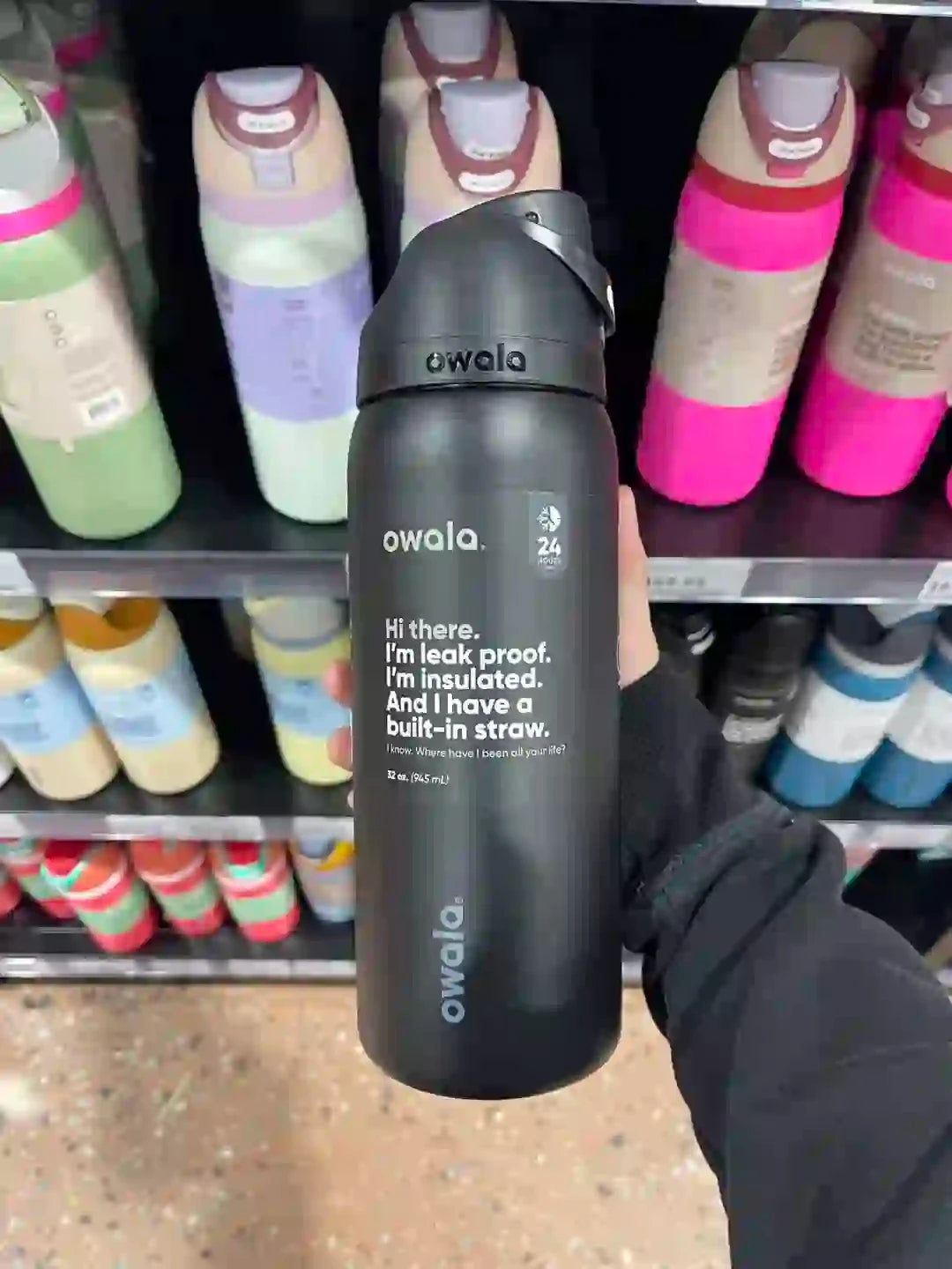Insulated Stainless Steel Water Bottle - Travel Ready