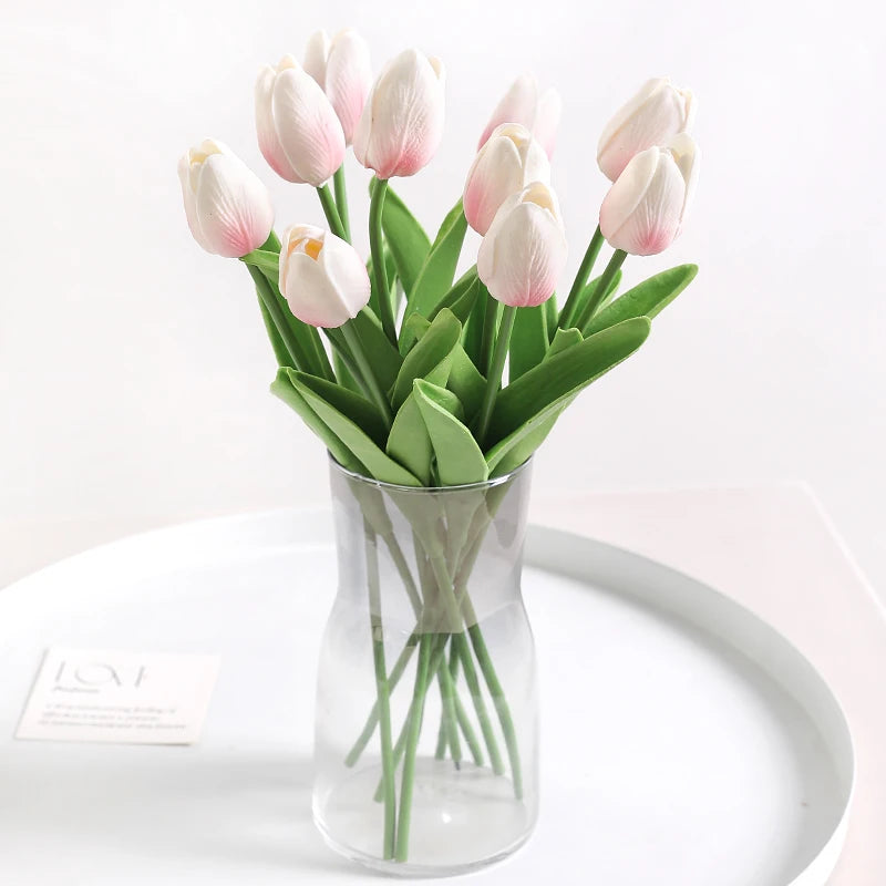 Lifelike Tulip Bouquet - Perfect for Any Occasion